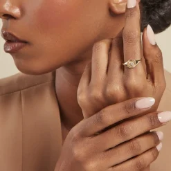 Best Histoire d'Or Chevalière Damianus Or Jaune Diamant