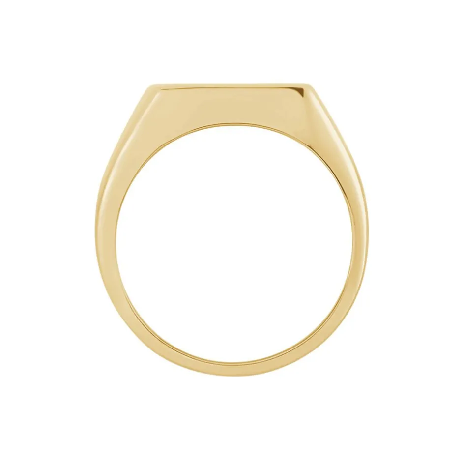 Best Histoire d'Or Chevalière Kauai Plaqué Or Jaune Pierre De Synthese