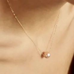 Sale Histoire d'Or Collier 1 Perle Or Jaune Perle De Culture