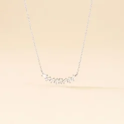 Outlet Histoire d'Or Collier Adonia Argent Blanc Oxyde De Zirconium