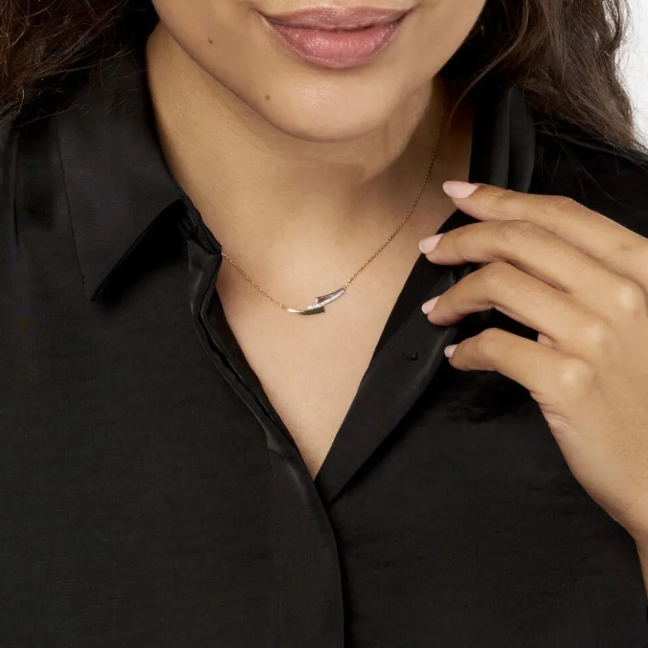 Best Histoire d'Or Collier Ainhoa or tricolore diamant