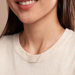 Hot Histoire d'Or Collier Alayna or jaune diamant