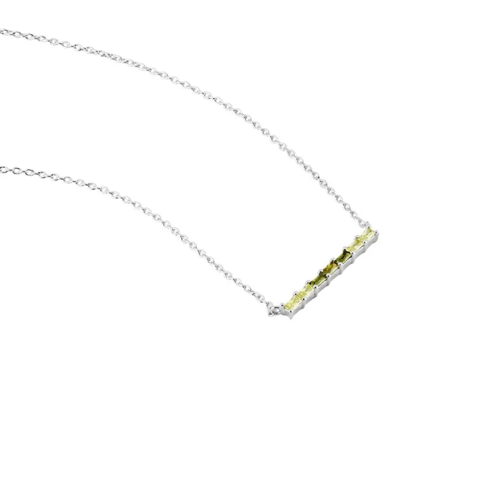 Sale Histoire d'Or Collier Alexander Argent Blanc Oxyde De Zirconium