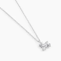 Clearance Histoire d'Or Collier Amalthee Argent Blanc Oxyde De Zirconium