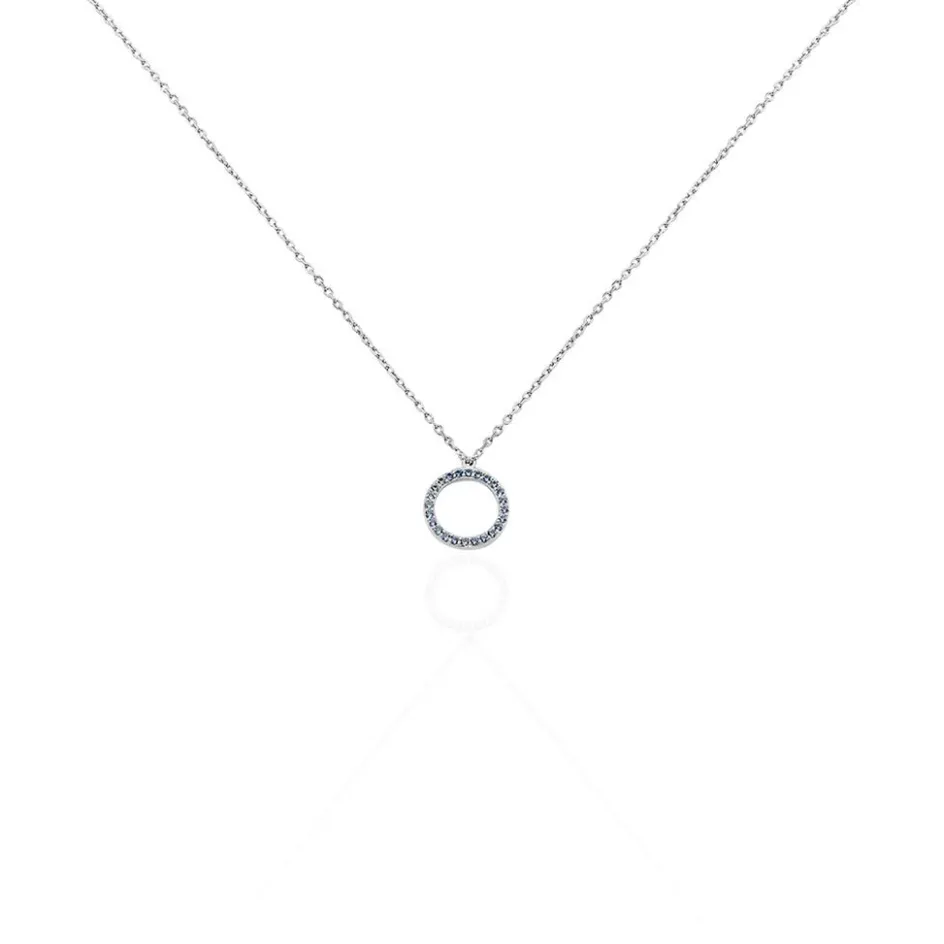 Histoire d'Or Collier Ambroisie Argent Blanc Oxyde De Zirconium* Colliers|Colliers