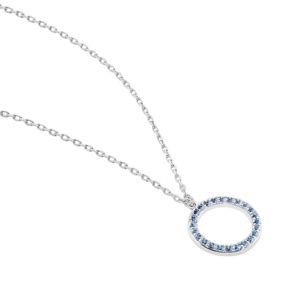 Histoire d'Or Collier Ambroisie Argent Blanc Oxyde De Zirconium* Colliers|Colliers