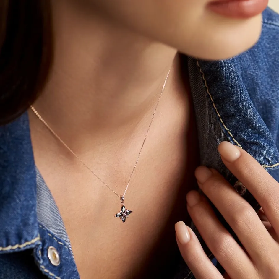 Histoire d'Or Collier Anabele Or Rose Topaze Oxyde* Colliers|Colliers