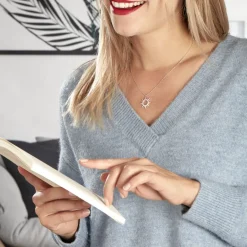 LAETIZIA Collier Anaiz Argent Blanc Oxyde De Zirconium* Colliers|Colliers