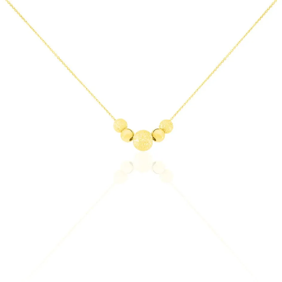 Clearance Histoire d'Or Collier Andrienne Or Jaune