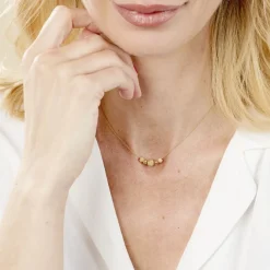 Clearance Histoire d'Or Collier Andrienne Or Jaune