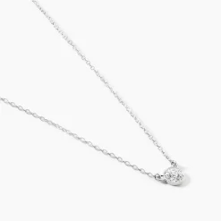 Histoire d'Or Collier Argent Blanc Auxana Oxyde De Zirconium* Colliers|Colliers
