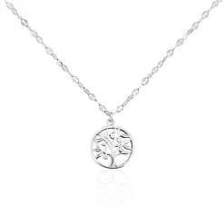 Discount Histoire d'Or Collier Argent Blanc Buccinarie
