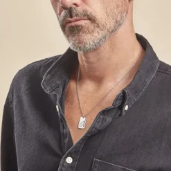 Outlet Histoire d'Or Collier Argent Blanc Djimy