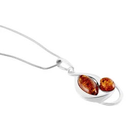 Best Histoire d'Or Collier Argent Blanc Hailey Ambre