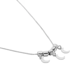Best Histoire d'Or Collier Argent Blanc Olie