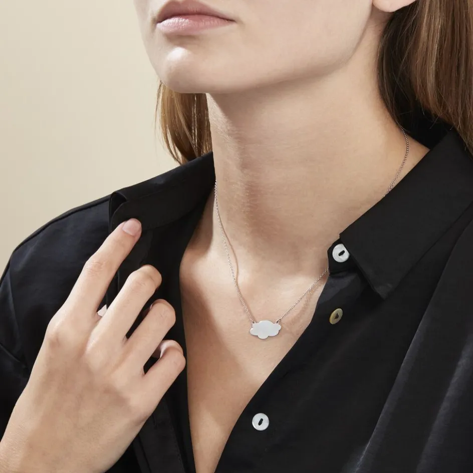 Clearance Histoire d'Or Collier Argent Blanc Philiphina