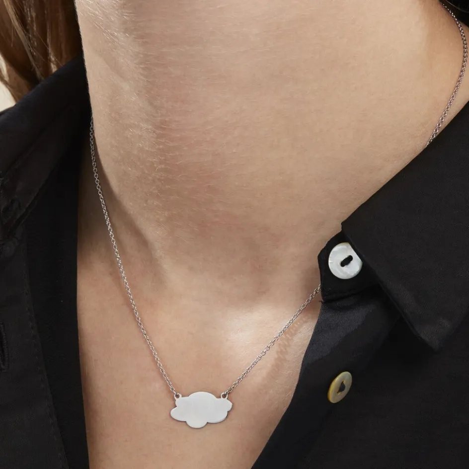 Clearance Histoire d'Or Collier Argent Blanc Philiphina