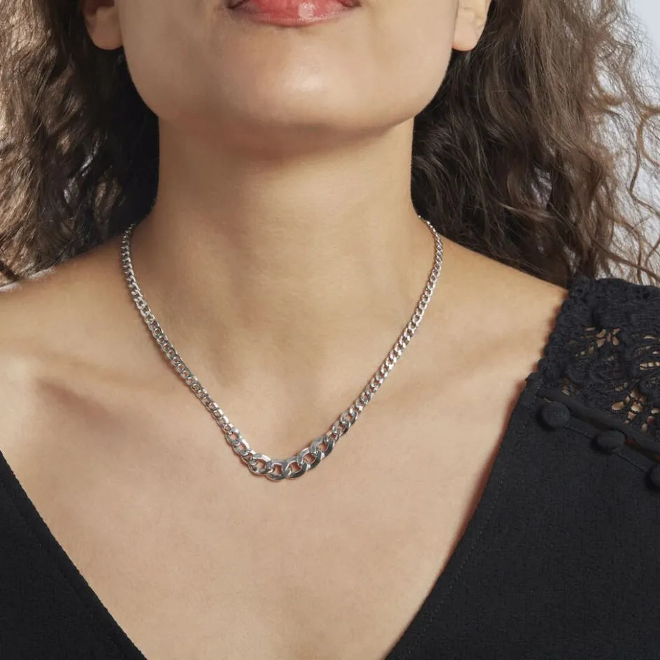 Sale Histoire d'Or Collier Argent Blanc Quintila