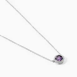 Histoire d'Or Collier Argent Blanc Rio Copacabana Oxyde De Zirconium* Colliers|Colliers