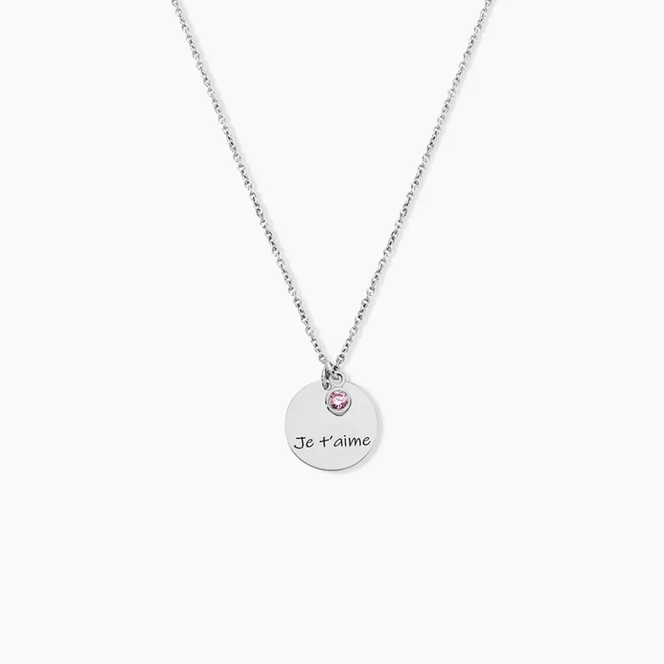 Clearance Histoire d'Or Collier Argent Blanc Vroon