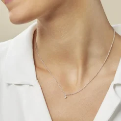 New Histoire d'Or Collier Argent Constantin argent blanc oxyde