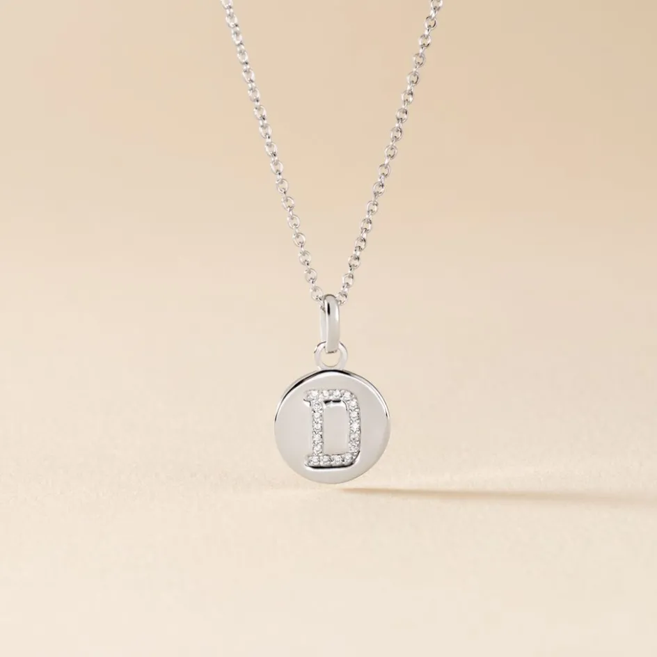 Outlet Histoire d'Or Collier Argent Eugenien Oxydes De Zirconium