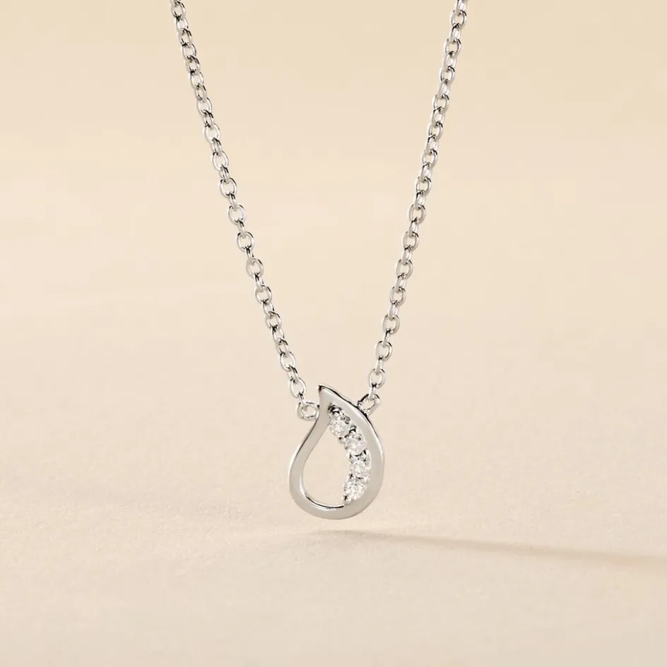 Best Histoire d'Or Collier Argent Sylvan Oxydes De Zirconium