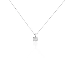 Outlet Histoire d'Or Collier Artemis Or Blanc Diamant