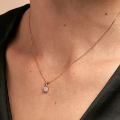 Clearance Histoire d'Or Collier Artemis or jaune diamant