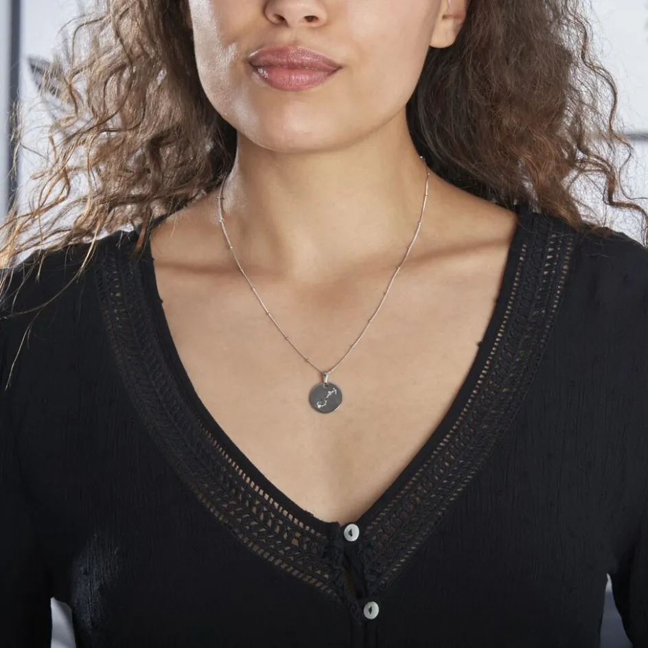 Best Histoire d'Or Collier Astr Argent Oxydes De Zirconium