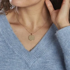 Hot Histoire d'Or Collier Astro Plaqué Or plaqué or jaune