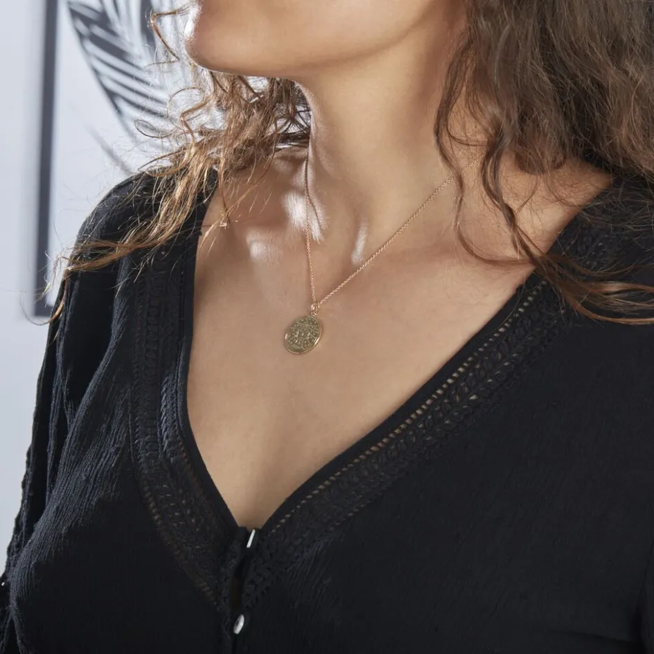 New Histoire d'Or Collier Astro Plaqué Or plaqué or jaune