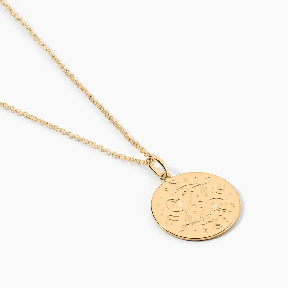 Online Histoire d'Or Collier Astro Plaqué Or plaqué or jaune