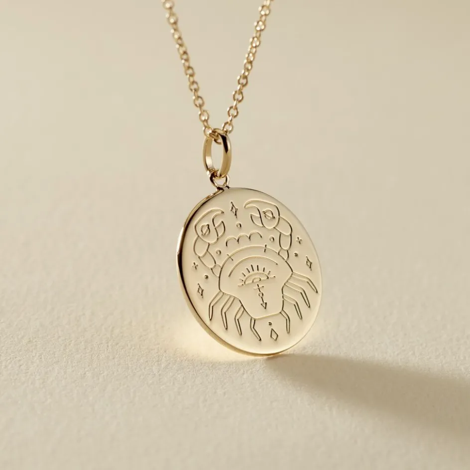 Hot Histoire d'Or Collier Astro Plaqué Or plaqué or jaune