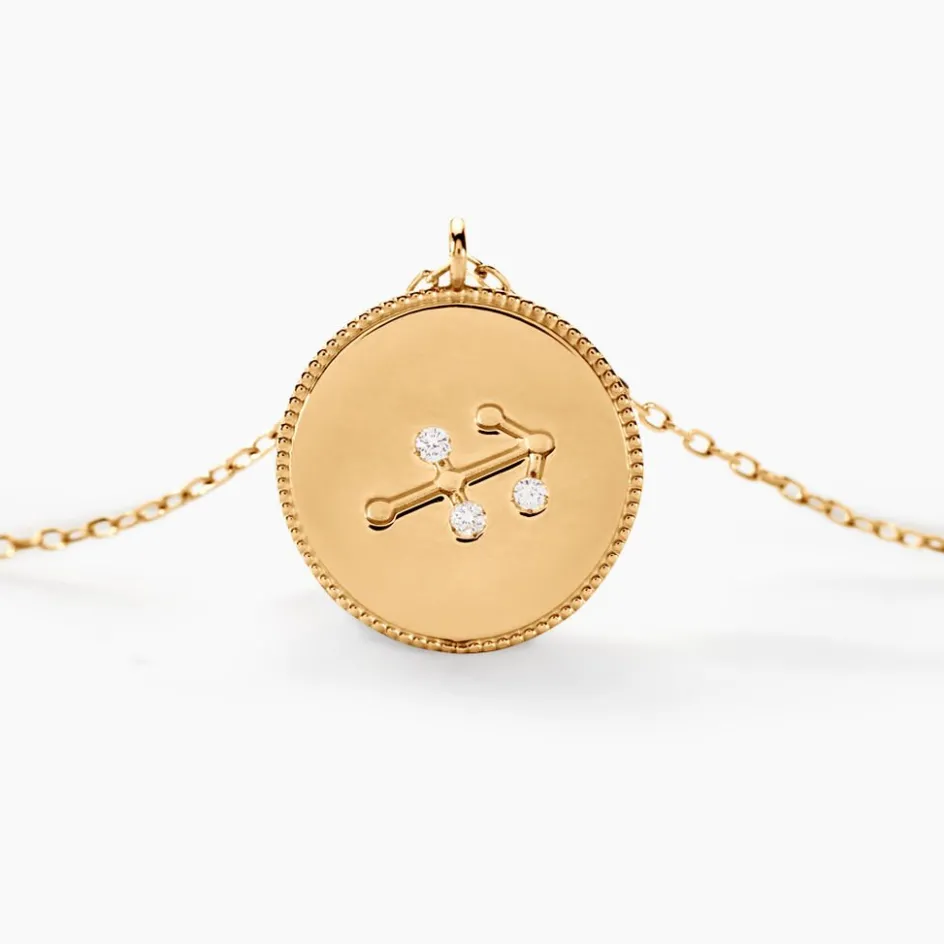 Clearance Histoire d'Or Collier Astrolae Or Jaune Diamant