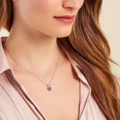 Histoire d'Or Collier Atieno Argent Blanc Oxyde De Zirconium* Colliers|Colliers