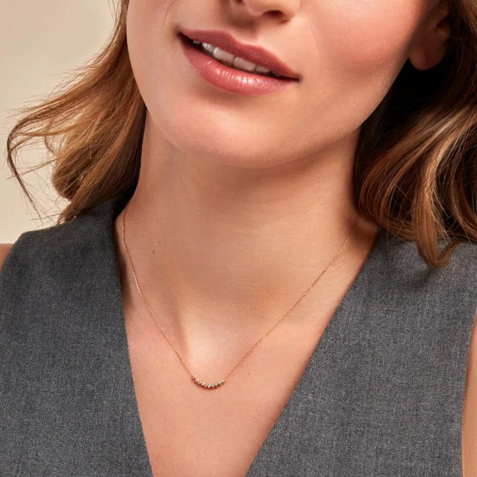 Outlet Histoire d'Or Collier Aurelya Or Bicolore