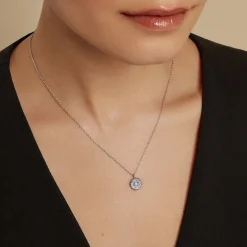 Best Histoire d'Or Collier Auretta Argent Blanc Oxyde De Zirconium