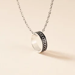 Clearance Histoire d'Or Collier Balthazar Argent Blanc