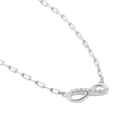 Sale Histoire d'Or Collier Bastin Argent Blanc Oxyde De Zirconium