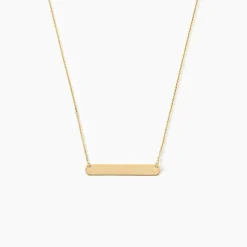 Outlet Histoire d'Or Collier Beavis or jaune