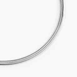 Clearance Histoire d'Or Collier Benedicta Argent Blanc