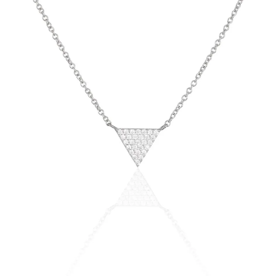 Sale Histoire d'Or Collier Brendana Argent Blanc Oxyde De Zirconium