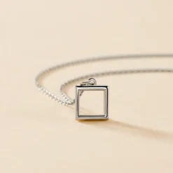 Clearance Histoire d'Or Collier Brielle Argent Blanc