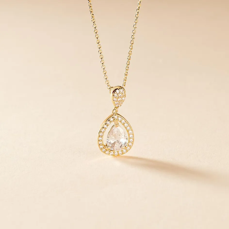 Histoire d'Or Collier Brigita De Zirconium* Colliers|Colliers