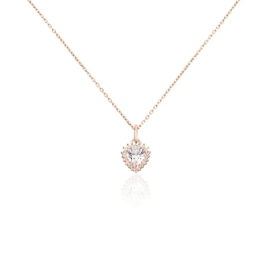 Clearance Histoire d'Or Collier Calvi De Zirconium argent rose oxyde