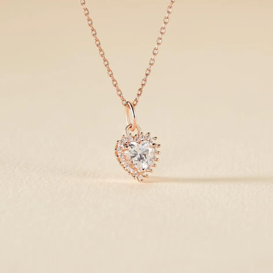 Clearance Histoire d'Or Collier Calvi De Zirconium argent rose oxyde