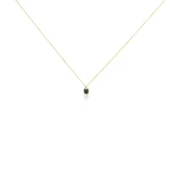 Sale Histoire d'Or Collier Campsis Or Jaune Malachite