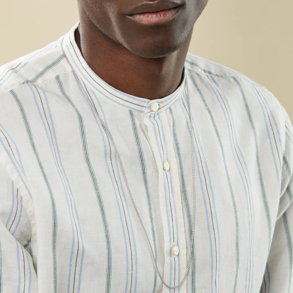 Sale Histoire d'Or Collier Casper Argent Blanc