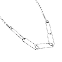 Best Histoire d'Or Collier Chiarina Argent Blanc